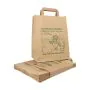 Bio-Kompostbeutel aus Papier mit Henkel 10 l, braun, H 28 x B 22 cm - Bild 1 thumbnail