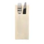 Airlaid Bestecktaschen, 40 x 33 cm, 1/8-Falz, creme - Bild 1 thumbnail