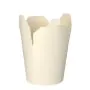Bio-Nudelbox - Asia-Box aus Pappe "pure" 750 ml 10 x 10 x 8,5 cm weiss - Bild 3 thumbnail