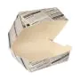 Burger Boxen aus Pappe 12,5 x 12,5 cm "Newsprint" groß - Bild 1 thumbnail