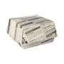 Burger Boxen aus Pappe 12,5 x 12,5 cm "Newsprint" groß - Bild 3 thumbnail
