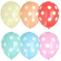 Luftballons Ø 29 cm farbig sortiert "Dots" - Bild 1 thumbnail