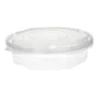 Menüboxen mit Klappdeckeln 800 ml, PP 3-geteilt 21,5 x 21,5 cm transparent 8-eckig - Bild 3 thumbnail
