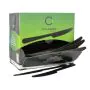 Messer (Mehrweg), Bio-PP 19,7 cm schwarz, extra stabil, in Spenderbox - Bild 2 thumbnail