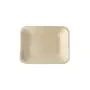 Palmblatt Teller eckig "pure", 16 x 12 cm - Bild 1 thumbnail