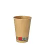 Pappbecher 0,18 l Ø 7 cm · 9,2 cm braun - Bild 1 thumbnail