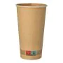 Pappbecher 0,5 l Ø 9 cm · 15 cm braun - Bild 1 thumbnail