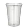 Plastikbecher (PS) 0,4 l Ø 9,5 cm · 12 cm klar mit Schaumrand - Bild 1 thumbnail