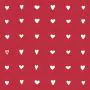 Servietten, 3-lagig 1/4-Falz 33 cm x 33 cm "Hearts" - Bild 1 thumbnail