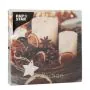 Servietten, 3-lagig 1/4-Falz 33 x 33 cm "Candles and Pine Cones" - Bild 2 thumbnail
