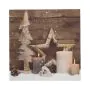 Servietten, 3-lagig 1/4-Falz 33 x 33 cm "Candles and Stars" - Bild 1 thumbnail