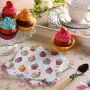 Servietten, 3-lagig 1/4-Falz 33 x 33 cm "Cupcakes" - Bild 2 thumbnail
