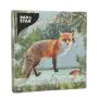 Servietten, 3-lagig 1/4-Falz 33 x 33 cm "Fox Portrait" - Bild 2 thumbnail