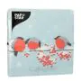 Servietten, 3-lagig 1/4-Falz 33 x 33 cm "Red Gorded Birds" - Bild 2 thumbnail