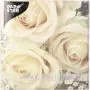 Servietten, 3-lagig 1/4-Falz 33 x 33 cm olivgrün "Royal Flower" - Bild 2 thumbnail