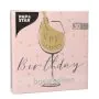 Servietten, 3-lagig 1/4-Falz 33 x 33 cm rosa "Happy Birthday" - Bild 2 thumbnail