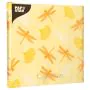 Servietten, 3-lagig 1/4-Falz 40 x 40 cm gelb "Ginko" - Bild 2 thumbnail