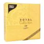 Servietten, "ROYAL Collection" 1/4-Falz 40 x 40 cm gelb "Ornaments" - Bild 3 thumbnail