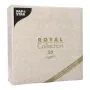 Servietten, sand "ROYAL Collection" 1/4-Falz 40 x 40 cm "Leaves" - Bild 3 thumbnail