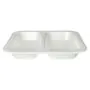 Siegelschalen, XPS, 2-geteilt, 1250 ml, 24,5 x 26,5 cm weiss - Bild 3 thumbnail