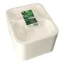 Siegelschalen aus Zuckerrohr, 2-geteilt, 1000 ml, 21,2 x 25 cm, weiss - Bild 2 thumbnail