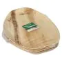 Tabletts aus Palmblatt "pure" oval 43 x 29 cm natur - Bild 2 thumbnail