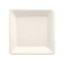Zuckerrohr Teller, "pure" eckig 15,5 x 15,5 cm weiss - Bild 1 thumbnail