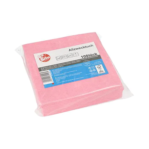 Allzwecktücher 38 x 38 cm rosa - Bild 2