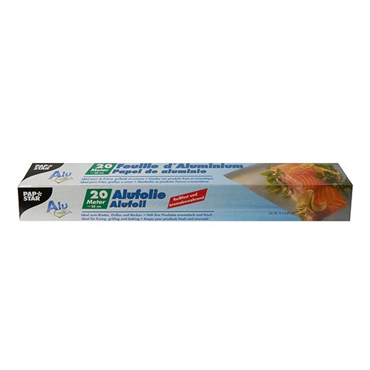 Alufolie 20 m x 30 cm in Faltschachtel 1