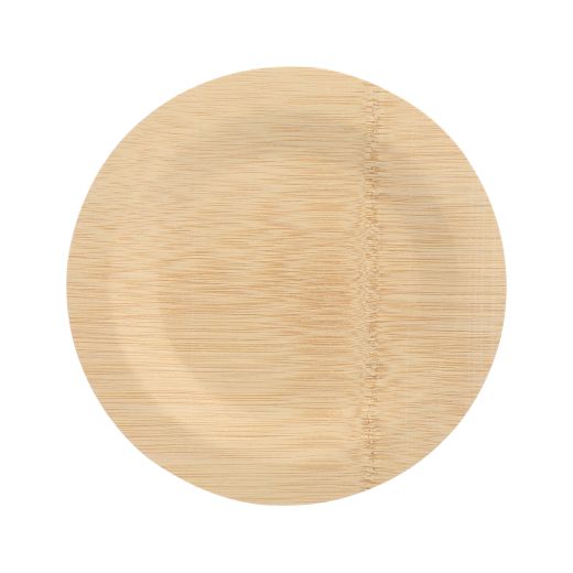 Bambus Teller "pure" Ø 23 cm natur - Bild 1