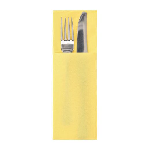 Bestecktaschen "DAILY Collection" 48 x 30 cm gelb - Bild 1