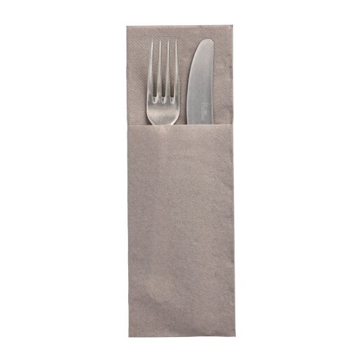 Bestecktaschen "DAILY Collection" 48 x 30 cm grau - Bild 1