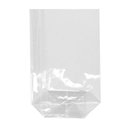 Bodenbeutel, PP 17,3 x 11,5 x 4 cm transparent 1