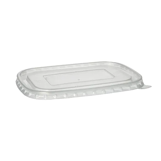 Deckel für Verpackungsbecher, PP, rechteckig 2 x 17,3 x 12,3 cm, transparent - Bild 1 Deckel für Verpackungsbecher, PP, rechteckig 2 x 17,3 x 12,3 cm, transparent - Bild 1