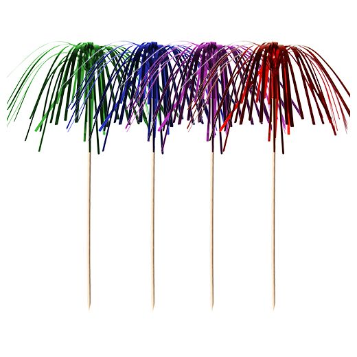 Cocktail-Palme 15,5 cm "Feuerwerk" 1