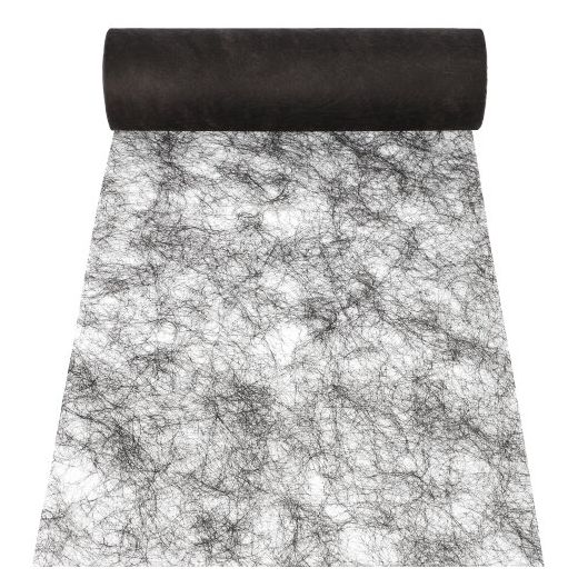 Dekoband Sizoflor 25 m x 30 cm schwarz - Bild 1