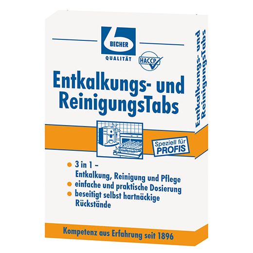 "Dr. Becher" Entkalkungs- und ReinigungsTabs - Bild 1