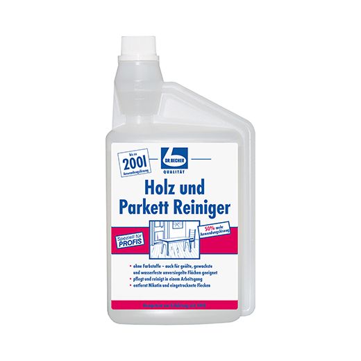 "Dr. Becher" Holz und Parkett Reiniger 1 l - Bild 1