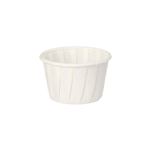 Dressingbecher aus Papier "pure" 35 ml Ø 5 cm · 3,1 cm weiss - Bild 1