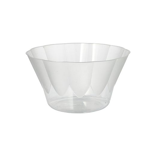 Einweg-Dessertschalen / Eisbecher To Go, PS rund 400 ml Ø 12 cm · 7 cm glasklar 1