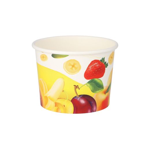 Eisbecher, Pappe rund 250 ml Ø 9,5 cm · 6,2 cm - Bild 1