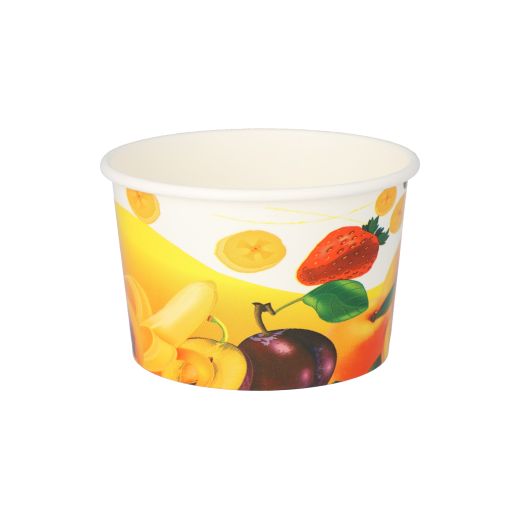 Eisbecher, Pappe rund 500 ml Ø 11,2 cm · 7,8 cm - Bild 1