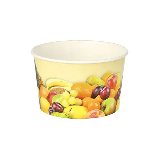 Eisbecher To Go, Pappe rund 250 ml Ø 10 cm · 6 cm "Früchte" - Bild 1 Eisbecher To Go, Pappe rund 250 ml Ø 10 cm · 6 cm "Früchte" - Bild 1