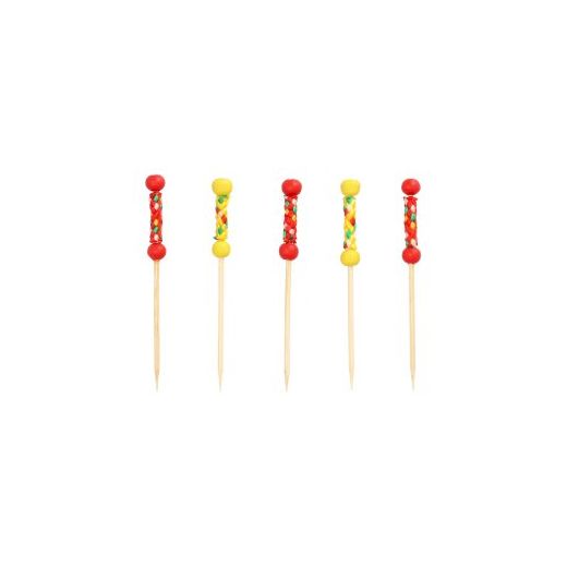 Fingerfood-Picker 7,5 cm "Mexico" - Bild 1