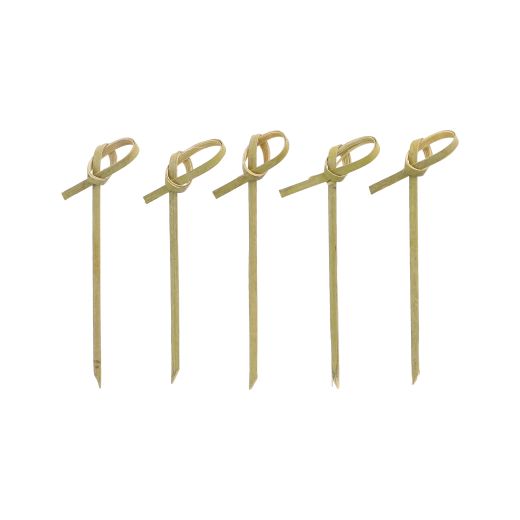 Fingerfood - Picker "pure" 6 cm "Knoten" - Bild 1