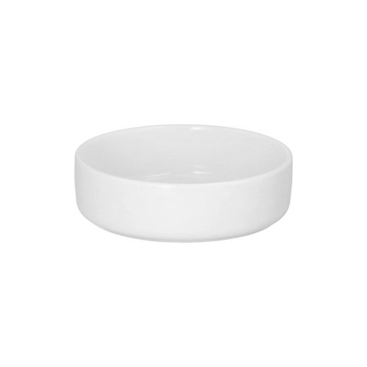 Fingerfood-Schale aus Porzellan, rund, 285 ml Ø 12 cm · 3,5 cm weiss "Ano" - Bild 1