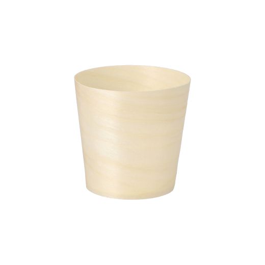 Fingerfood-Schalen, Holz "pure" rund Ø 6 cm · 6 cm - Bild 1