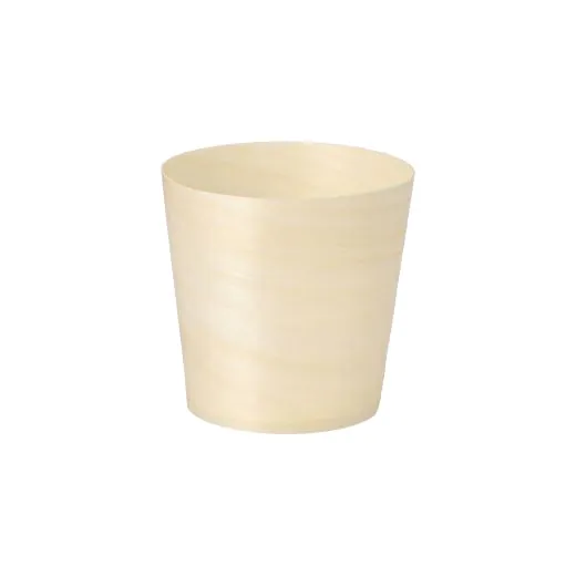 Fingerfood-Schalen, Holz "pure" rund Ø 6 cm · 6 cm - Bild 1