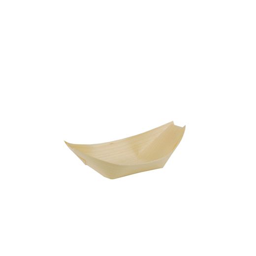 Fingerfood-Schalen aus Holz "pure", 14 x 8,2 cm "Schiffchen" - Bild 1