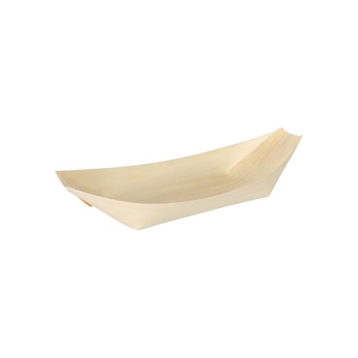 Fingerfood-Schalen aus Holz "pure", 16,5 x 8,5 cm "Schiffchen" - Bild 1